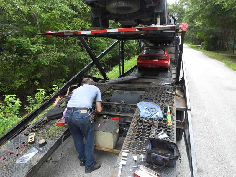 Car Hauler Tractor Trailer Truck repair wiring fix