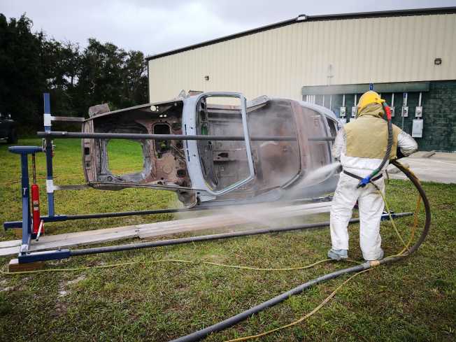 Mobile Sandblasting Gallery of pics