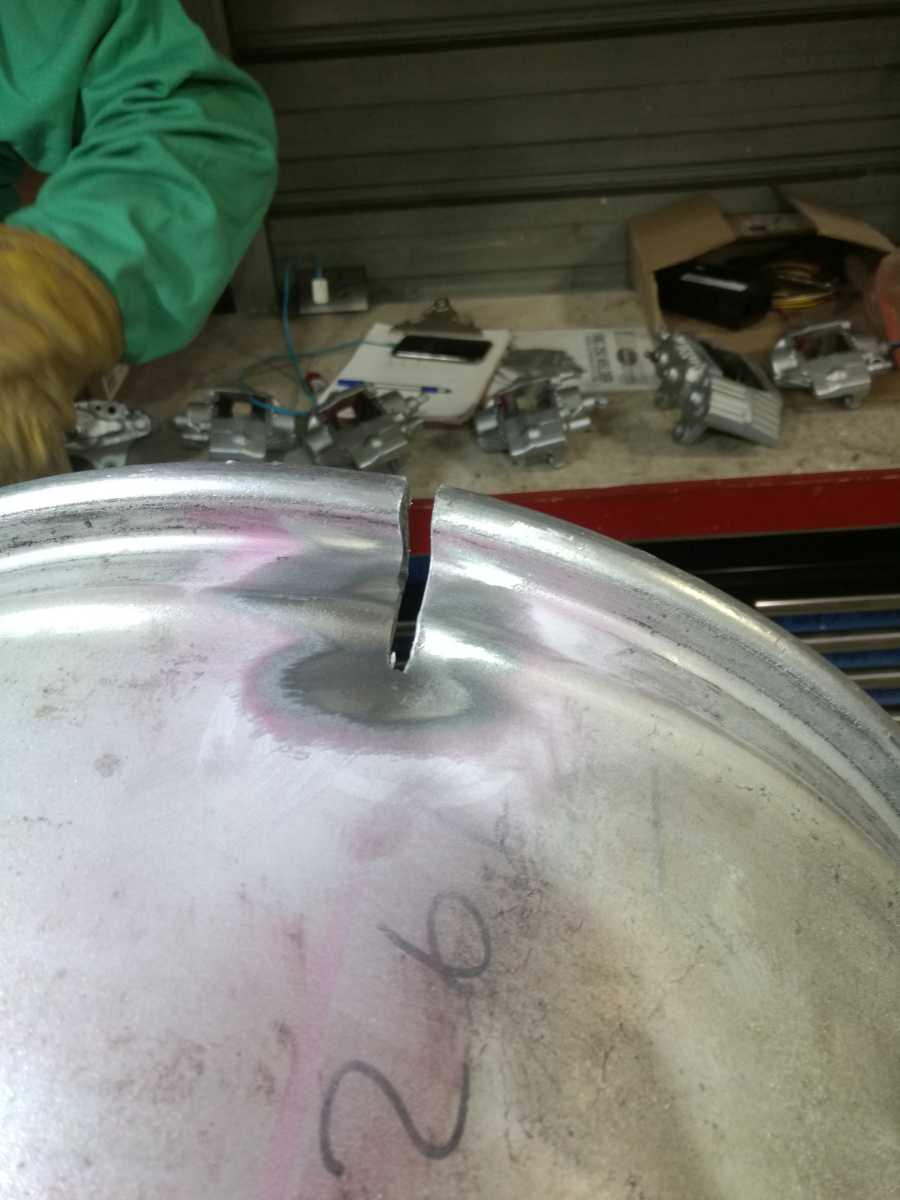 aluminum Wheel welding repairs