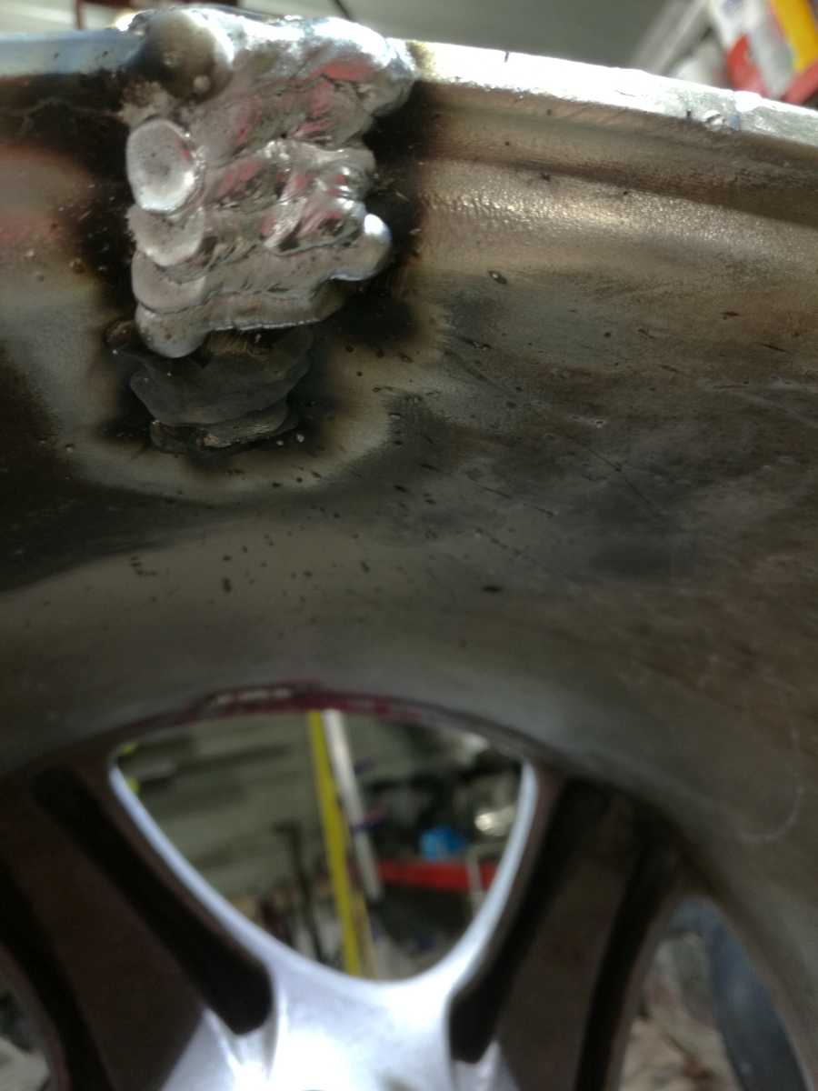 aluminum Wheel welding repairs