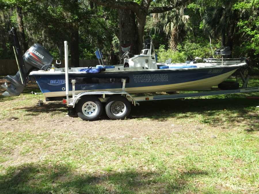 adding an extra axle to an aluminum boat trailer in st augustine fl. 