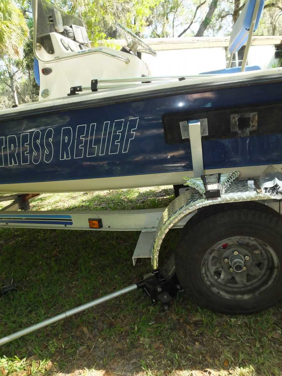 adding an extra axle to an aluminum boat trailer in st augustine fl. 