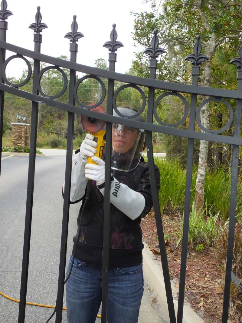 Aluminum Gate Repair, Mobile Welding St Augustine Fl