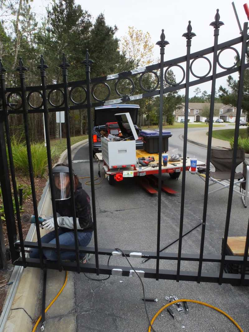 Aluminum Gate Repair, Mobile Welding St Augustine Fl