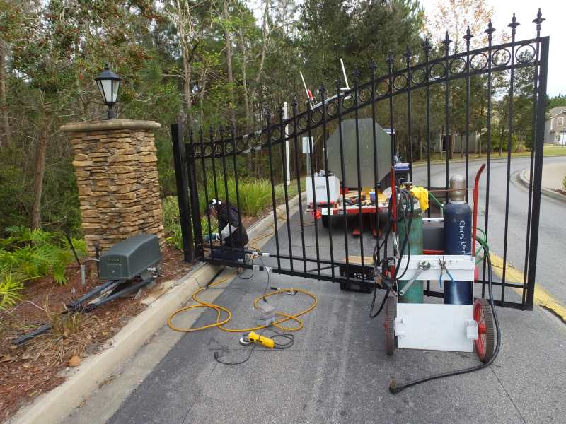 Aluminum Gate Repair, Mobile Welding St Augustine Fl