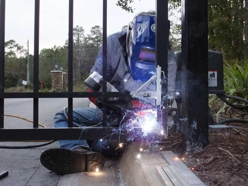 Aluminum Gate Repair, Mobile Welding St Augustine Fl