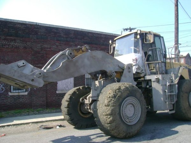 loader after sandblasting