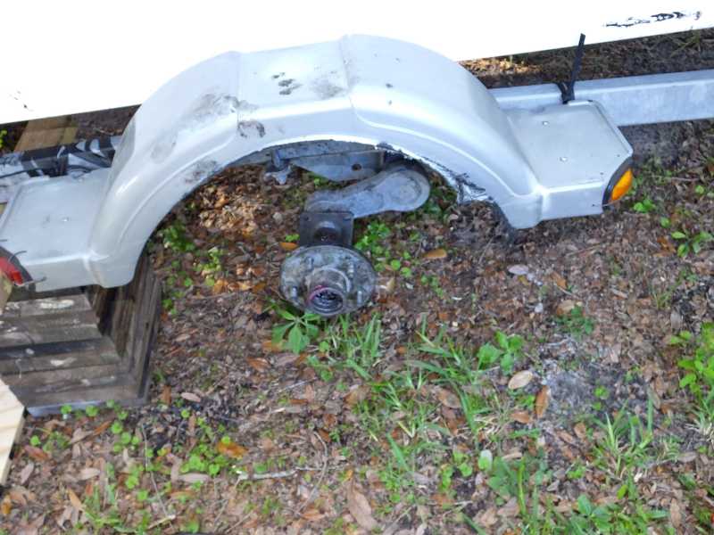 St Augustine trailer axle repair near jacksonville Fl.