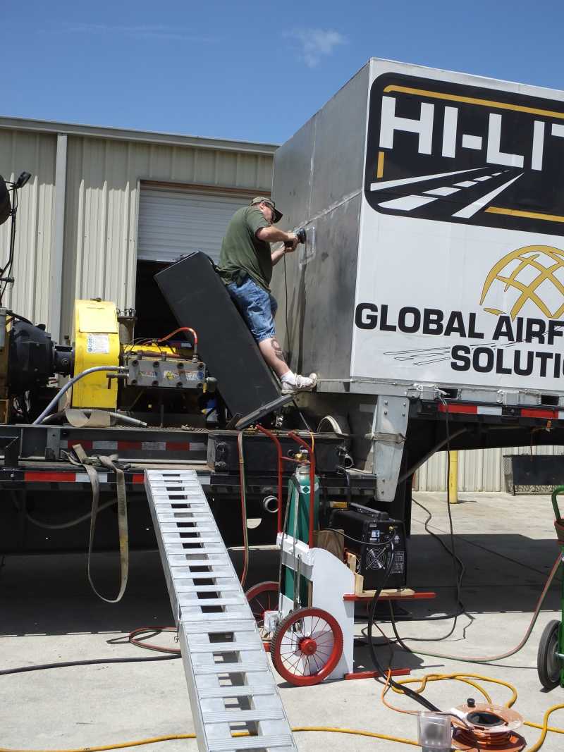 Aluminum mobile welding, Saint Augustine, Jacksoville