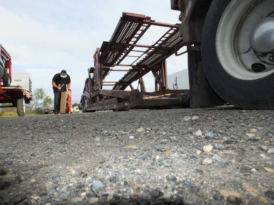 Car Hauler welding rebuilds & repairs pictures