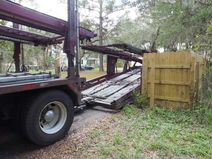 Car Hauler welding rebuilds & repairs pictures