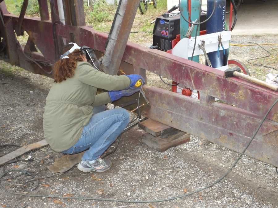 tractor trailer car hauler rebuilding, repairing. 