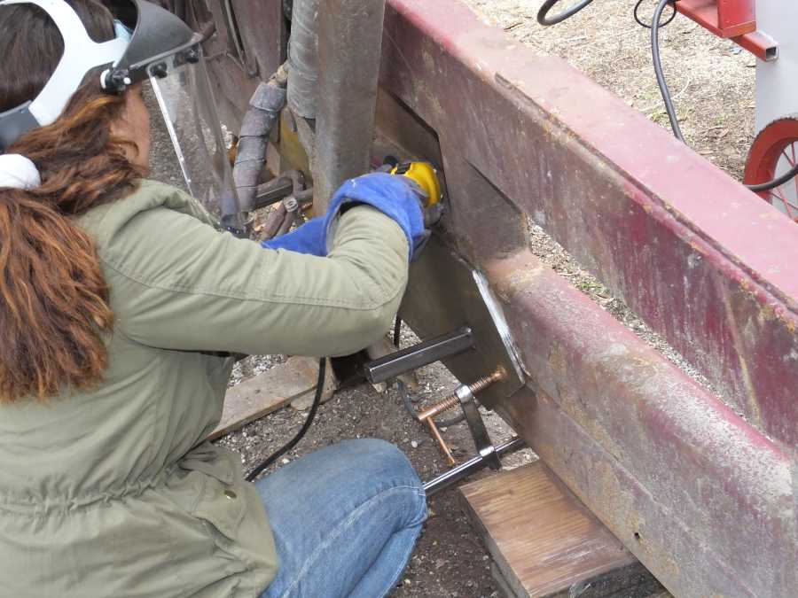 tractor trailer car hauler rebuilding, repairing. 