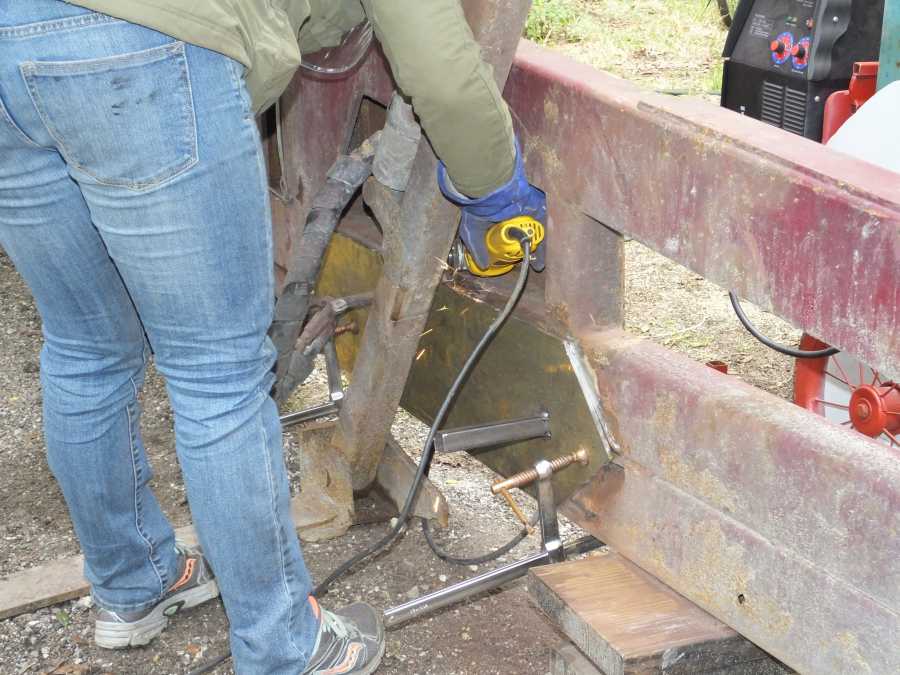 tractor trailer car hauler rebuilding, repairing. 