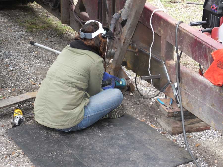 tractor trailer car hauler rebuilding, repairing. 