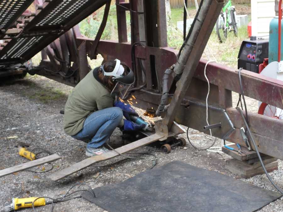 tractor trailer car hauler rebuilding, repairing. 