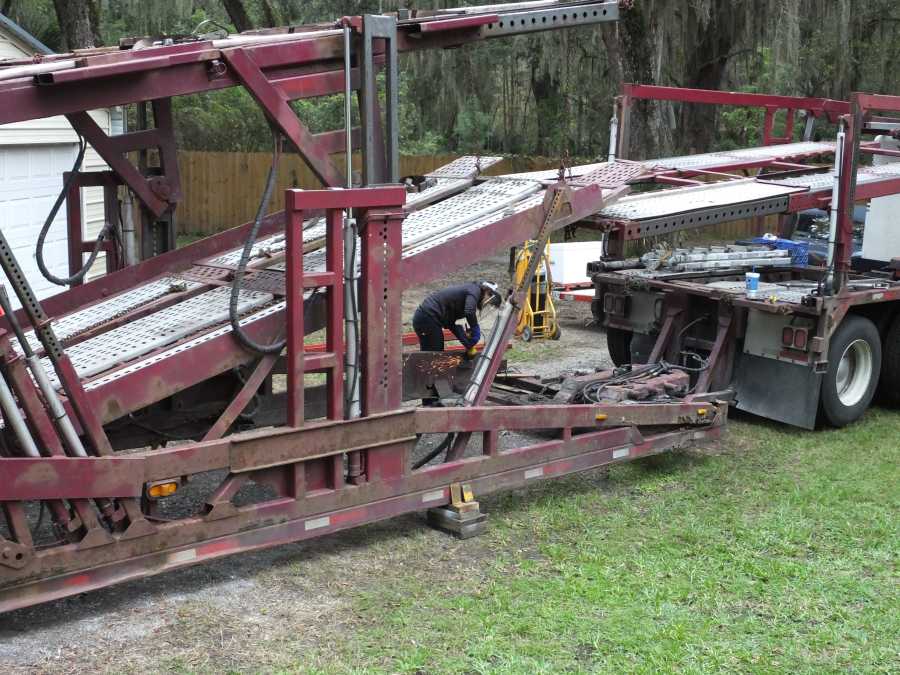 Car hauler rebuilding & repairs