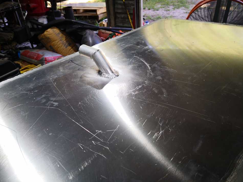 Boat fuel tank fabrication and building new