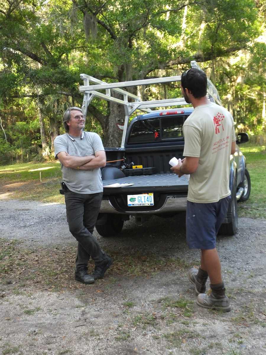 Aluminum lumber ladder rack welded, fabricated in st Augustine.