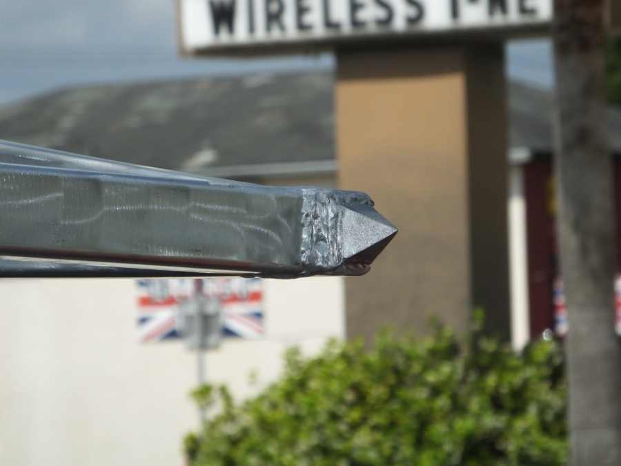 Aluminum lumber ladder rack welded, fabricated in st Augustine.