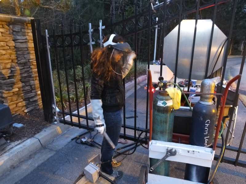 Aluminum Gate Repair, Mobile Welding St Augustine Fl