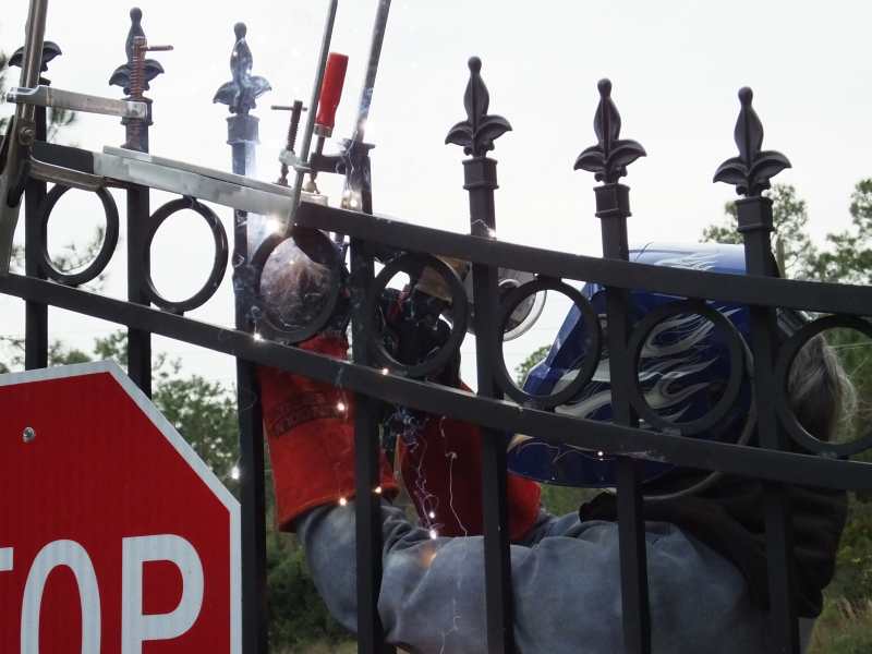 Aluminum Gate Repair, Mobile Welding St Augustine Fl