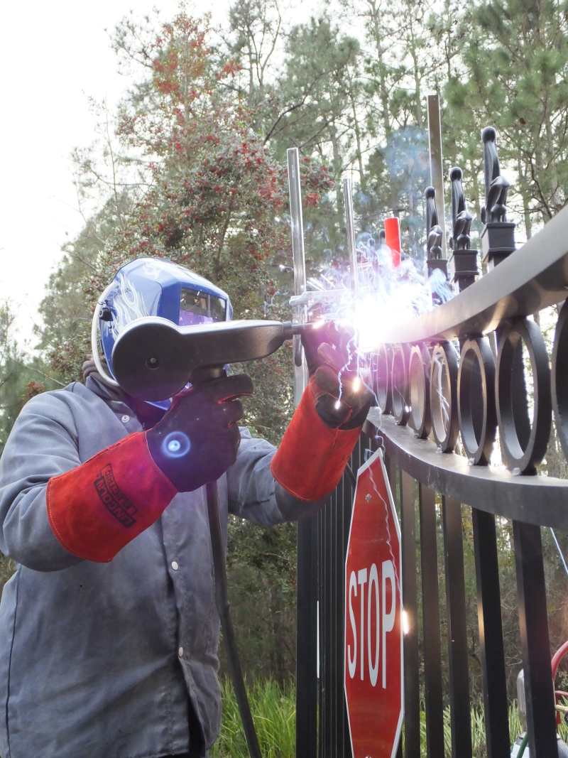 Aluminum Gate Repair, Mobile Welding St Augustine Fl