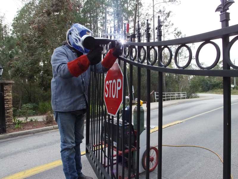 Aluminum Gate Repair, Mobile Welding St Augustine Fl