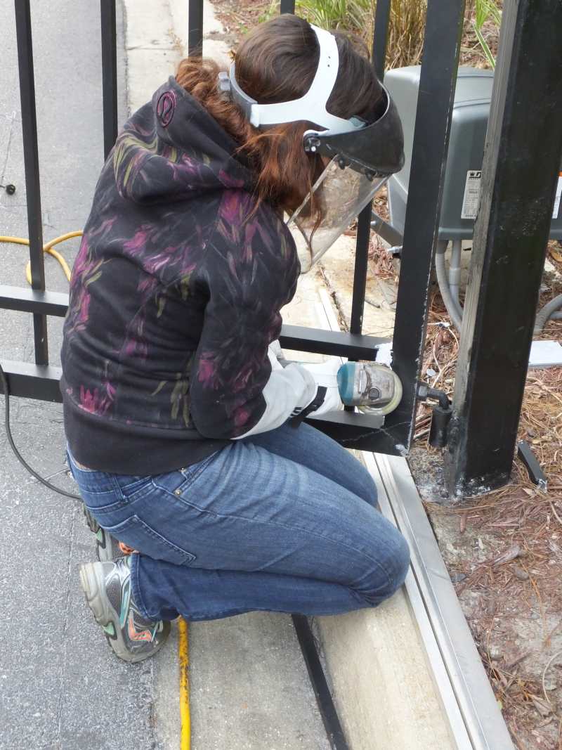 Aluminum Gate Repair, Mobile Welding St Augustine Fl