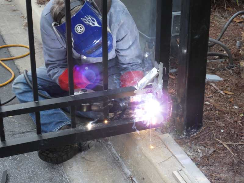 Aluminum Gate Repair, Mobile Welding St Augustine Fl