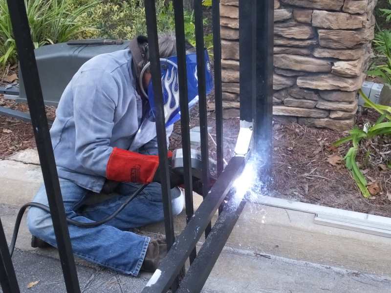 Aluminum Gate Repair, Mobile Welding St Augustine Fl