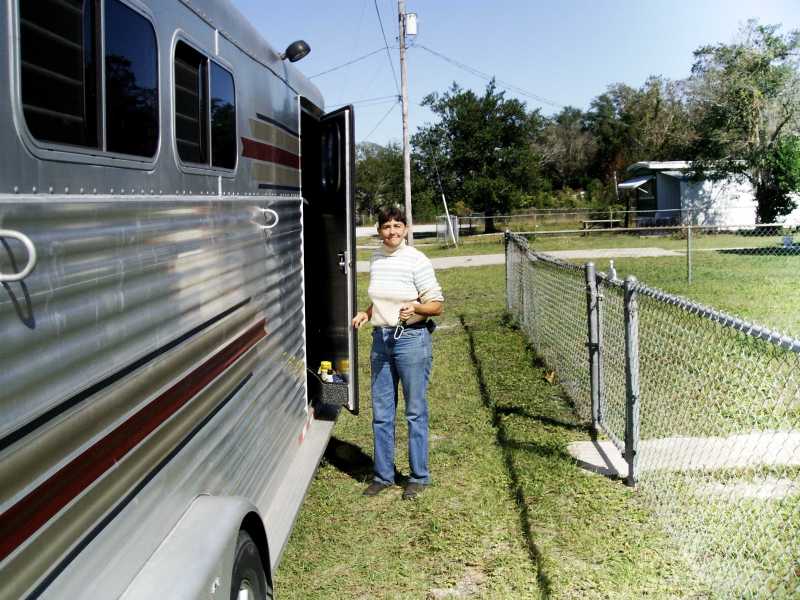 St Augustin, trailer lights and wires repaired.