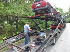 Car hauler Tractor Trailer Repair in St Augustine