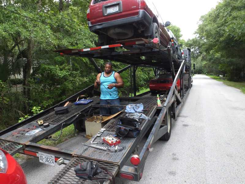 Tractor Trailer Repair wiring fix