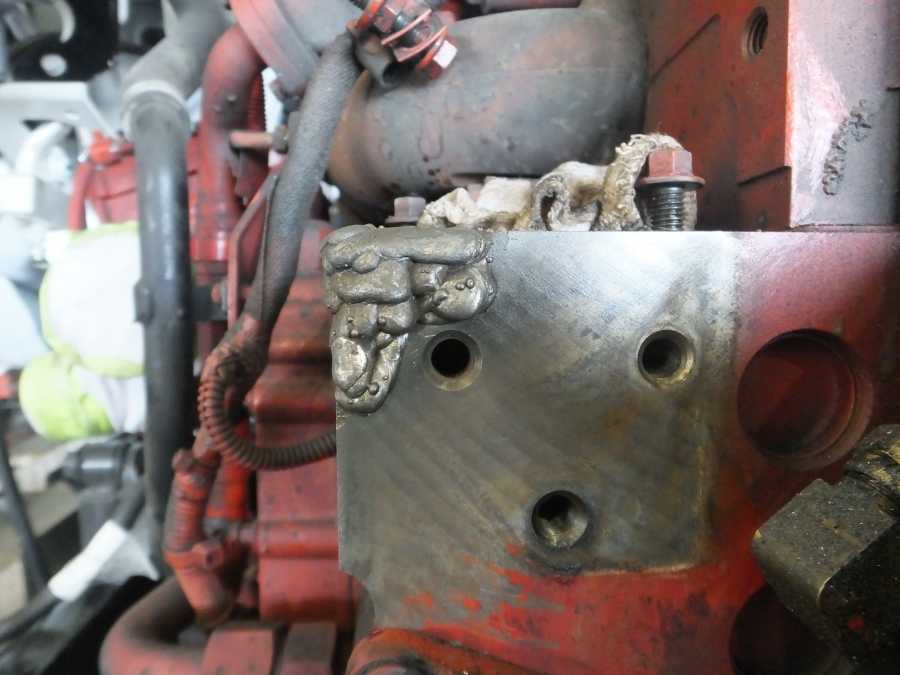 Cast iron welding, engine repair.