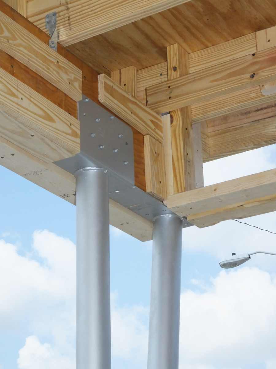 columns installed