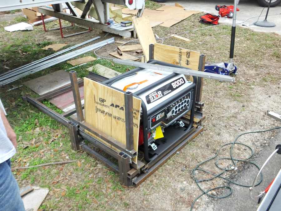 generator cage fabrication