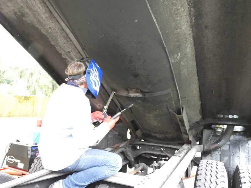 Truck fleet tank welding in St Augustine Jacksonville Florida