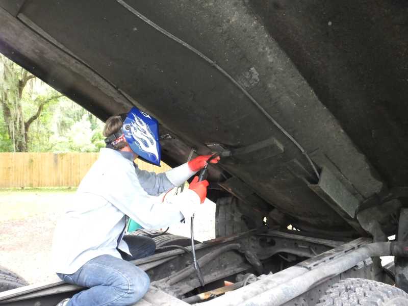 Truck fleet tank welding in St Augustine Jacksonville Florida